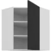 Obrazek Szafka Kuchenna Aria-Bl/Wh Anti Fingerprint 60x60 Gn-72 1f (45°)