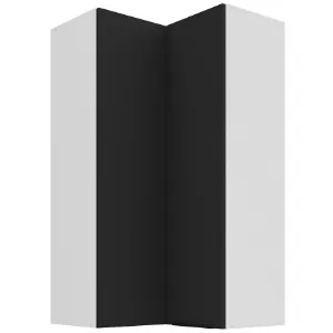 Obrazek Szafka Kuchenna Aria-Bl/Wh Anti Fingerprint 60x60 Gn-108 2f (90°)