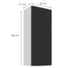 Obrazek Szafka Kuchenna Aria-Bl/Wh Anti Fingerprint 45g-108 1f