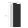 Obrazek Szafka Kuchenna Aria-Bl/Wh Anti Fingerprint 40g-108 1f