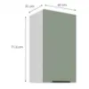 Obrazek Szafka Kuchenna Aria-Sa/Wh Anti Fingerprint 40g-72 1f