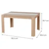 Obrazek Stół Domus 135x80 sonoma 11014771