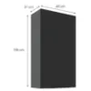 Obrazek Szafka Kuchenna Aria-Bl/Ant Anti Fingerprint 60g-108 1f