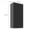 Obrazek Szafka Kuchenna Aria-Bl/Ant Anti Fingerprint 50g-108 1f