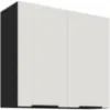 Obrazek Szafka Kuchenna Aria-Wh/Bl Anti Fingerprint 80g-72 2f