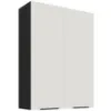 Obrazek Szafka Kuchenna Aria-Wh/Bl Anti Fingerprint 80g-108 2f