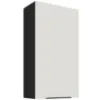 Obrazek Szafka Kuchenna Aria-Wh/Bl Anti Fingerprint 60g-108 1f