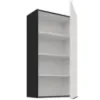 Obrazek Szafka Kuchenna Aria-Wh/Bl Anti Fingerprint 60g-108 1f