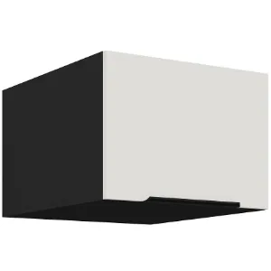 Obrazek Szafka Kuchenna Aria-Wh/Bl Anti Fingerprint 50 Nagu-36 1f