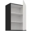Obrazek Szafka Kuchenna Aria-Wh/Bl Anti Fingerprint 50g-72 1f