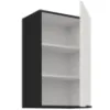 Obrazek Szafka Kuchenna Aria-Wh/Bl Anti Fingerprint 45g-72 1f
