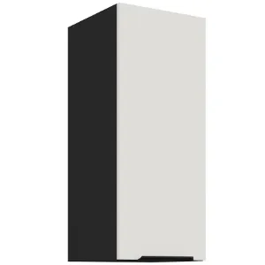 Obrazek Szafka Kuchenna Aria-Wh/Bl Anti Fingerprint 30g-72 1f