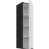 Obrazek Szafka Kuchenna Aria-Wh/Bl Anti Fingerprint 30g-108 1f