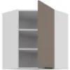 Obrazek Szafka Kuchenna Aria-Ta/Wh Anti Fingerprint 60x60 Gn-72 1f (45°)
