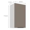 Obrazek Szafka Kuchenna Aria-Ta/Wh Anti Fingerprint 40g-72 1f