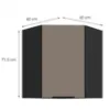 Obrazek Szafka Kuchenna Aria-Ta/Bl Anti Fingerprint 60x60 Gn-72 1f (45°)