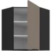 Obrazek Szafka Kuchenna Aria-Ta/Bl Anti Fingerprint 60x60 Gn-72 1f (45°)