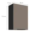 Obrazek Szafka Kuchenna Aria-Ta/Bl Anti Fingerprint 50g-72 1f
