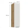 Obrazek Szafka Kuchenna Aria-Wh/Ar Anti Fingerprint 30g-108 1f