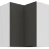 Obrazek Szafka Kuchenna Aria-Gr/Wh Anti Fingerprint 60x60 Gn-72 2f (90°)