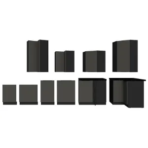 Obrazek Szafka Kuchenna Aria-Gr/Bl Anti Fingerprint 60g-72 1f