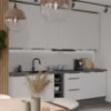 Obrazek Szafka Kuchenna Aria-Wh/Ant Anti Fingerprint 60x60 Gn-72 1f (45°)