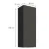 Obrazek Szafka Kuchenna Aria-Gr/Bl Anti Fingerprint 40g-108 1f