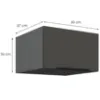 Obrazek Szafka Kuchenna Aria-Gr/Ant Anti Fingerprint 60 Nagu-36 1f