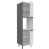 Obrazek Szafka Kuchenna Aria-Wh/Ant Anti Fingerprint 60dp-215 2f