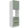 Obrazek Szafka Kuchenna Aria-Sa/Wh Anti Fingerprint 60dps-210 1f 3s