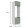 Obrazek Szafka Kuchenna Aria-Sa/Wh Anti Fingerprint 60dpm-210 2f