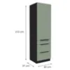 Obrazek Szafka Kuchenna Aria-Sa/Bl Anti Fingerprint 60dks-210 1f 3s