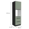 Obrazek Szafka Kuchenna Aria-Sa/Bl Anti Fingerprint 60dps-210 1f 3s