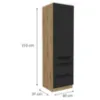 Obrazek Szafka Kuchenna Aria-Bl/Ar Anti Fingerprint 60dks-210 1f 3s