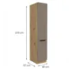 Obrazek Szafka Kuchenna Aria-Ta/Ar Anti Fingerprint 40dk-210 2f