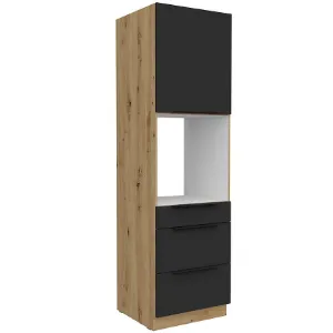 Obrazek Szafka Kuchenna Aria-Bl/Ar Anti Fingerprint 60dps-210 1f 3s