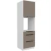 Obrazek Szafka Kuchenna Aria-Ta/Wh Anti Fingerprint 60dps-210 1f 3s