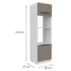 Obrazek Szafka Kuchenna Aria-Ta/Wh Anti Fingerprint 60dpm-210 2f