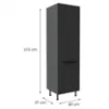 Obrazek Szafka Kuchenna Aria-Bl/Ant Anti Fingerprint 60dk-215 2f