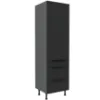 Obrazek Szafka Kuchenna Aria-Bl/Ant Anti Fingerprint 60dks-215 1f 3s