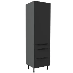 Obrazek Szafka Kuchenna Aria-Bl/Ant Anti Fingerprint 60dks-215 1f 3s