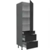 Obrazek Szafka Kuchenna Aria-Bl/Ant Anti Fingerprint 60dks-215 1f 3s