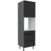 Obrazek Szafka Kuchenna Aria-Bl/Ant Anti Fingerprint 60dps-215 1f 3s