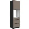 Obrazek Szafka Kuchenna Aria-Ta/Bl Anti Fingerprint 60dps-210 1f 3s