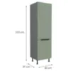 Obrazek Szafka Kuchenna Aria-Sa/Ant Anti Fingerprint 60lo-215 2f