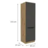 Obrazek Szafka Kuchenna Aria-Gr/Ar Anti Fingerprint 60lo-210 2f