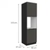 Obrazek Szafka Kuchenna Aria-Gr/Bl Anti Fingerprint 60dp-210 2f