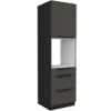 Obrazek Szafka Kuchenna Aria-Gr/Bl Anti Fingerprint 60dps-210 1f 3s