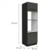 Obrazek Szafka Kuchenna Aria-Gr/Bl Anti Fingerprint 60dpm-210 2f