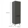 Obrazek Szafka Kuchenna Aria-Gr/Ant Anti Fingerprint 60lo-215 2f